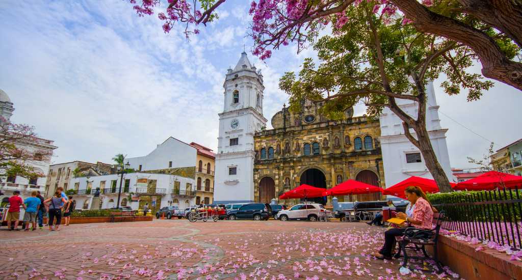 Plaza in Panama City