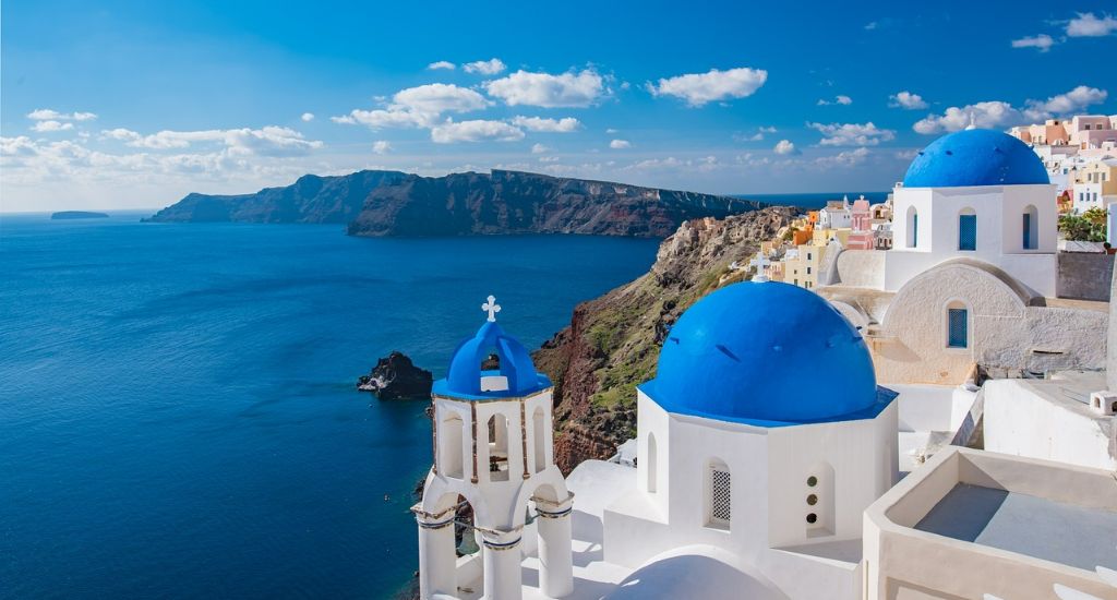 View of Santorini