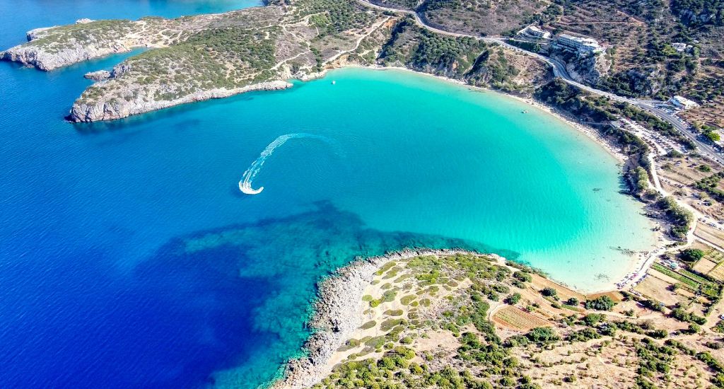 Vibrant waters in Crete