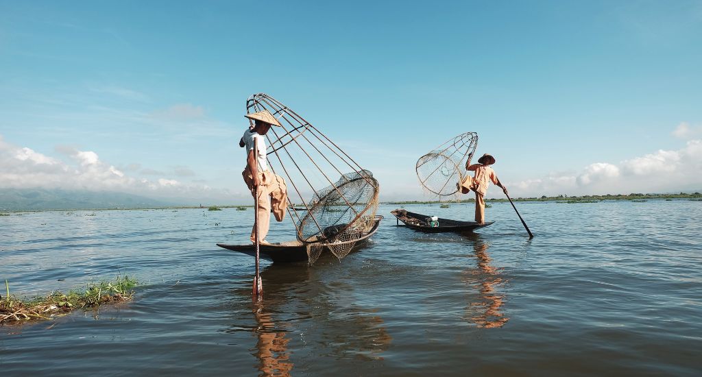 Fishermen on Inle Lake