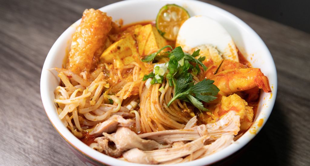 Bowl of Laksa Soup