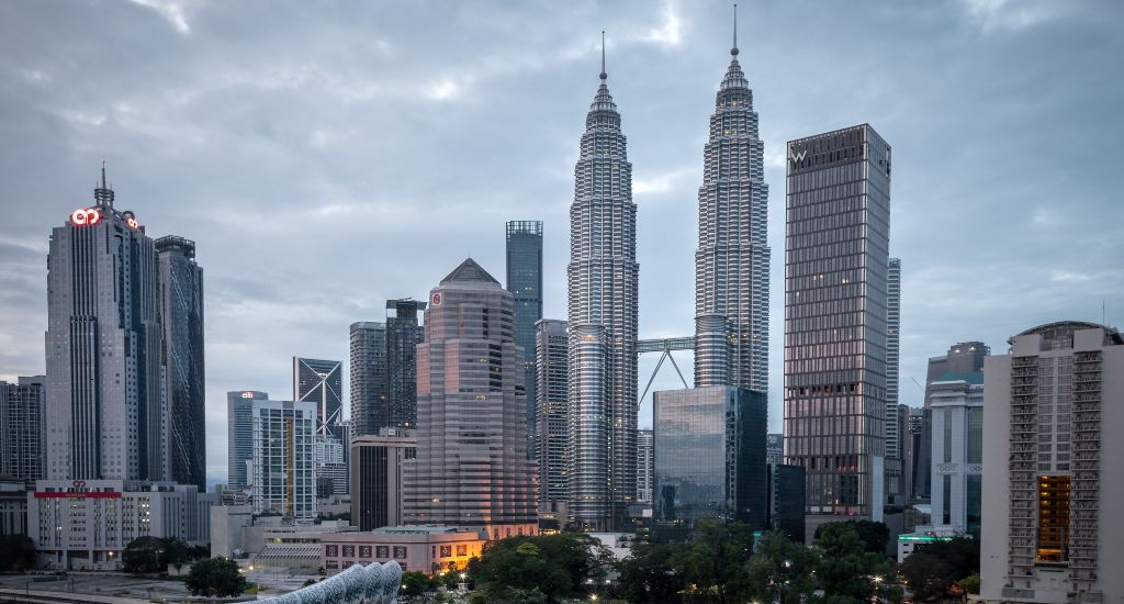 Petronas Towers in Kuala Lumpur