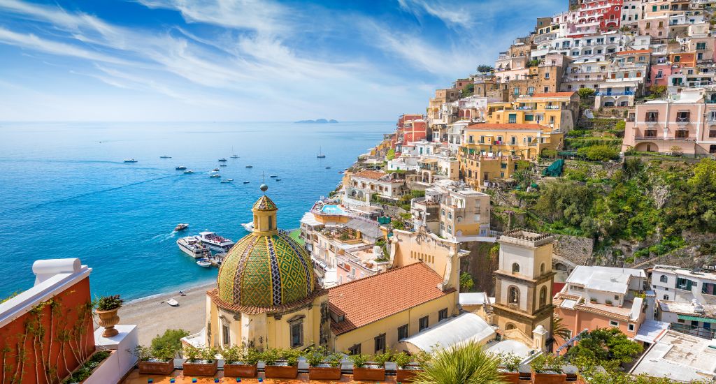 Positano in Amalfi Italy